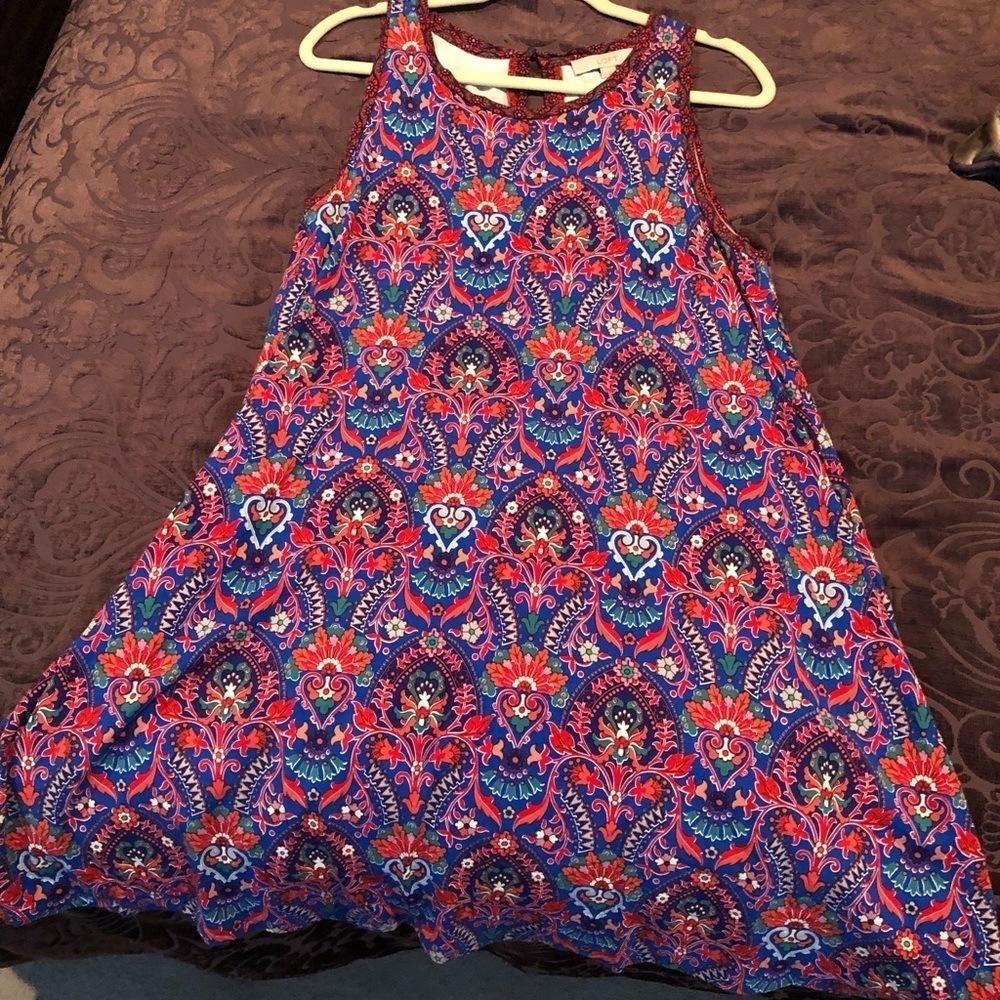 Ann Taylor Loft Print Dress
